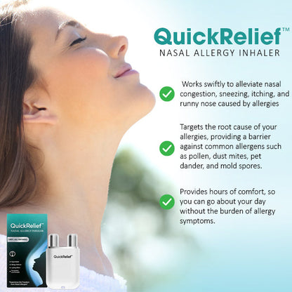 QuickRelief™ Nasal Allergy Inhaler