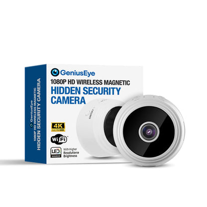 GeniusEye 1080p HD Wireless Magnetic Hidden Security Camera